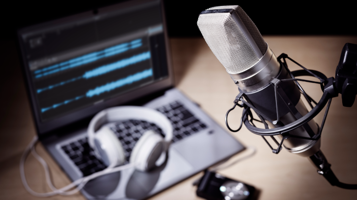 Estudi de producció de ràdio