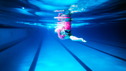 Imatges d'atletisme i natació