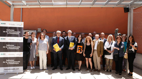 Presentació de l'Informe de la Comunicació a Catalunya 2013-2014