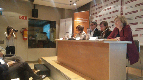 Presentació de l'Informe de la Comunicació a Catalunya 2015-2016