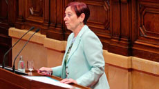La rectora al Parlament de Catalunya