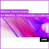Master Universitari Mitjans, Comunicaci� i Cultura