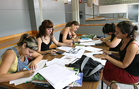 Estudiants de la Facultat de Ci�ncies de l