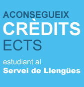 Cr�dits ECTS cursos Servei de Lleng�es