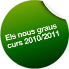 Els nous graus curs 2010-2011