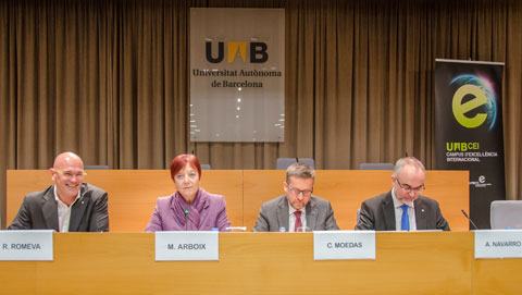 El comissari europeu de Recerca, Carlos Moedas, inaugura el CER Institut d'Estudis Europeus