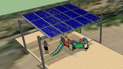 Plaques fotovoltaiques Sant Cugat