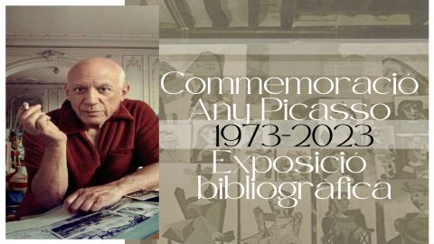 Imatge de la notícia sobre les exposicions bibliogràfiques 'Any Alexandre i Any Picasso'