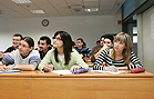 Estudiants a la Facultat d