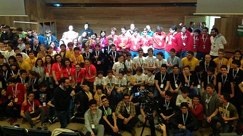 Participantes en la First Lego League