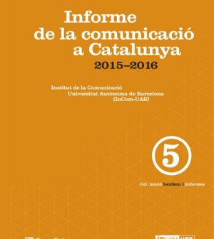 L’OCC presenta l’Informe de la Comunicació a Catalunya (2015-2016)