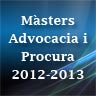 Masters Abogacia y Procura 2012-2013
