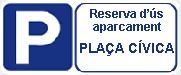 Funcionament del parking reservat pl c�vica