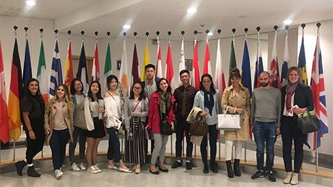 Els estudiants del Màster d¿Integració Europea visiten les institucions de la UE 