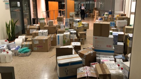 Material donat per la Facultat