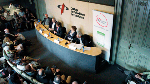 Sala d'actes del Col·legi de Periodistes de Catalunya