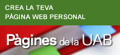 P�gines de la  UAB