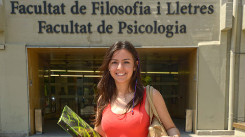 Alba Romero: “Espero molt de la UAB i crec que em pot oferir molt.”