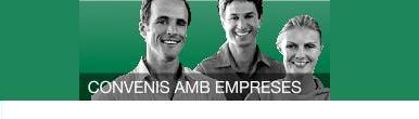Convenis amb empreses