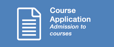 Admission to courses - Course Application
