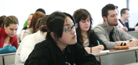 Alumnes a l'Escola Universit�ria d'Estudis Empresarials de Sabadell