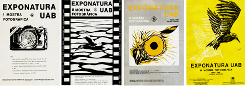 Cartells de les primeres edicions de la concurs