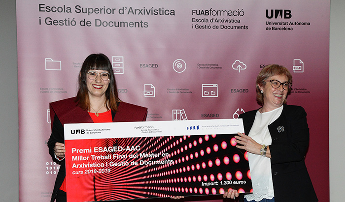 Paula Gomila, primera ganadora del Mejor Trabajo Final de Máster