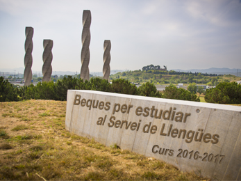 Imatge beques Servei de Llengües Curs 2016-2017