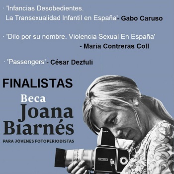 Anunciats els finalistes de la Beca Joana Biarnés per a joves fotoperiodistes