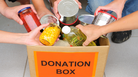 Donació solidaria d'aliments