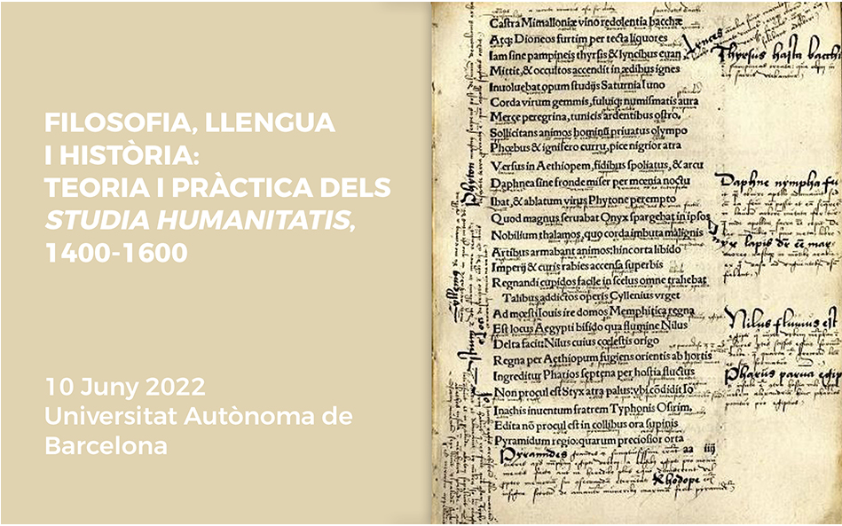 Cartell Studia Humanitatis