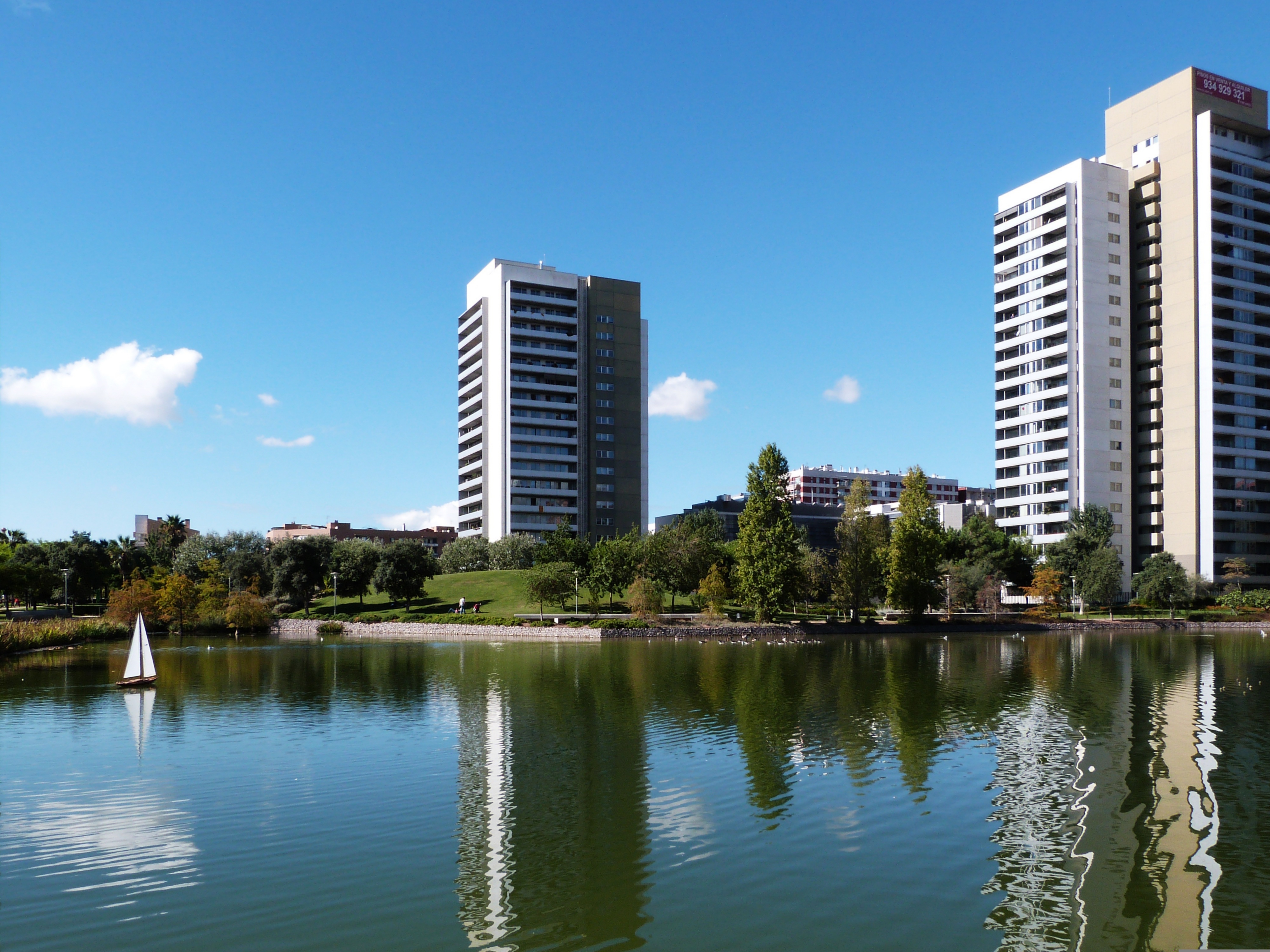 Parcs urbans a Barcelona