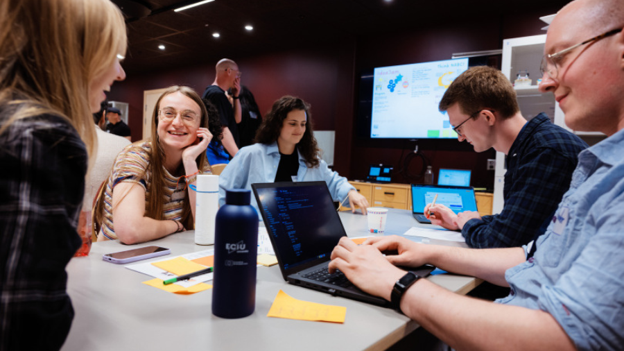 Estudiants a la Creató de l'ECIU del 2024 a Linkoping