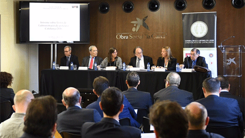 Presentación del 'Informe sobre el estado de la administración de justicia en Cataluña 2016'