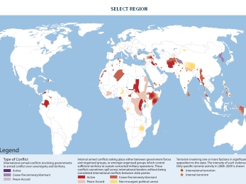 Imatge sobre bases de dades de conflictes armats