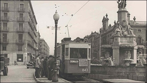 Vagó de tramvia a Barcelona