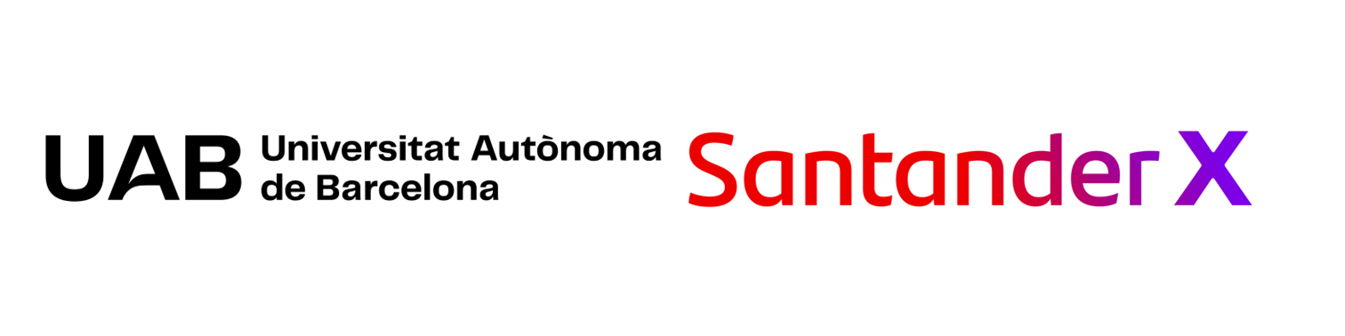 Logotip UAB - Santander X
