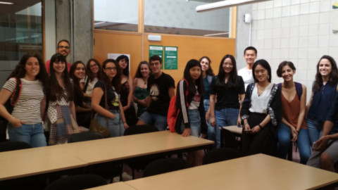 Los alumnos de másters oficiales de la FTI empiezan el curso de lengua catalana de la FTI