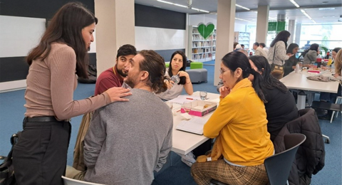 Estudiants del doctorat al Comtec Center