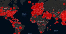 Mapa del mon covid