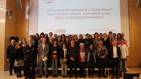 Jornada sobre els Objectius de Desenvolupament Sostenible a la Universitat