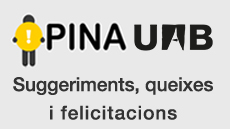 Dona'ns la teva opinió a Opina UAB: suggeriments, queixes i felicitacions