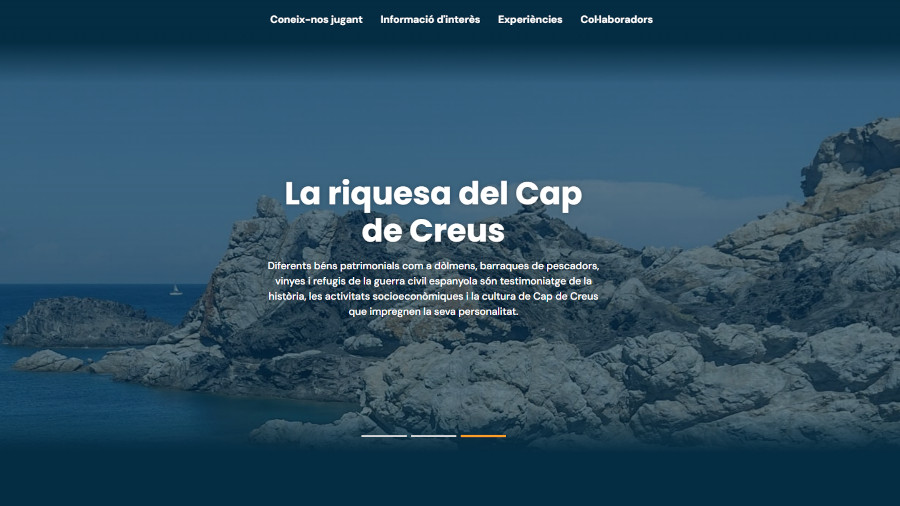 Captura de la pàgina web de NaturCap