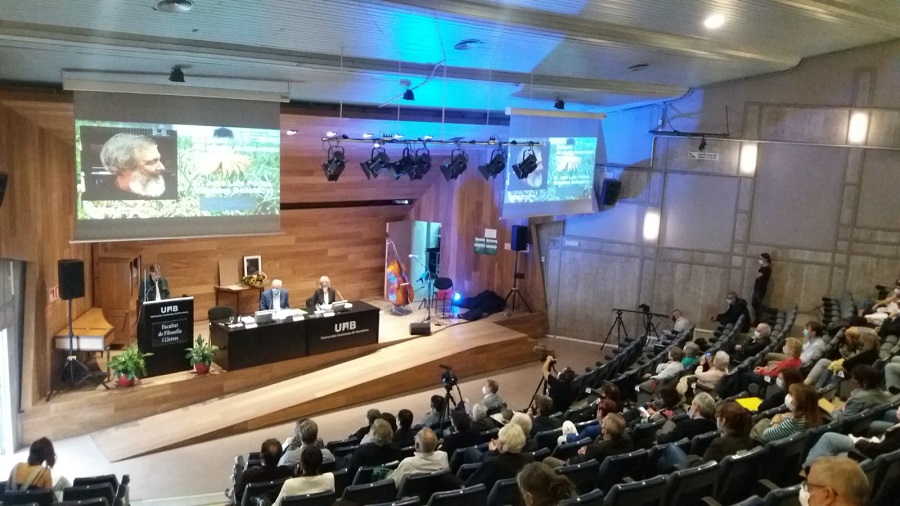 Acte d'inauguració del curs 2021-2022 de la Facultat de Filosofia i Lletres