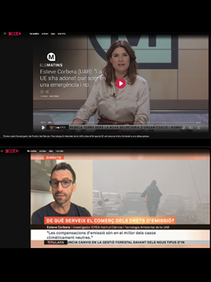 Esteve Corbera a Els matins de TV3