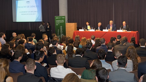 San Alberto 2017. Acto de entrega de diplomas