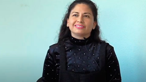 Karen Rodríguez, professora de l'EUTDH