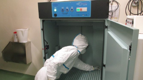 L'IRTA i l'empresa Globaldena Aux SL desenvolupen un armari que inactiva el SARS-CoV-2