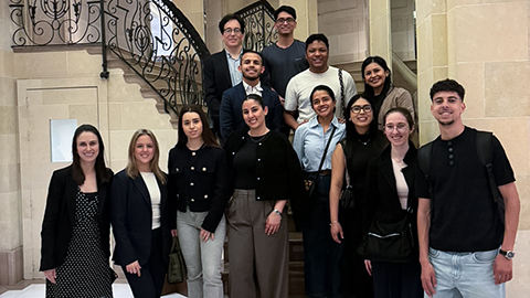 Estudiants del Màster en Gestió d'Empreses Hoteleres al Majestic Hotel & Spa Barcelona