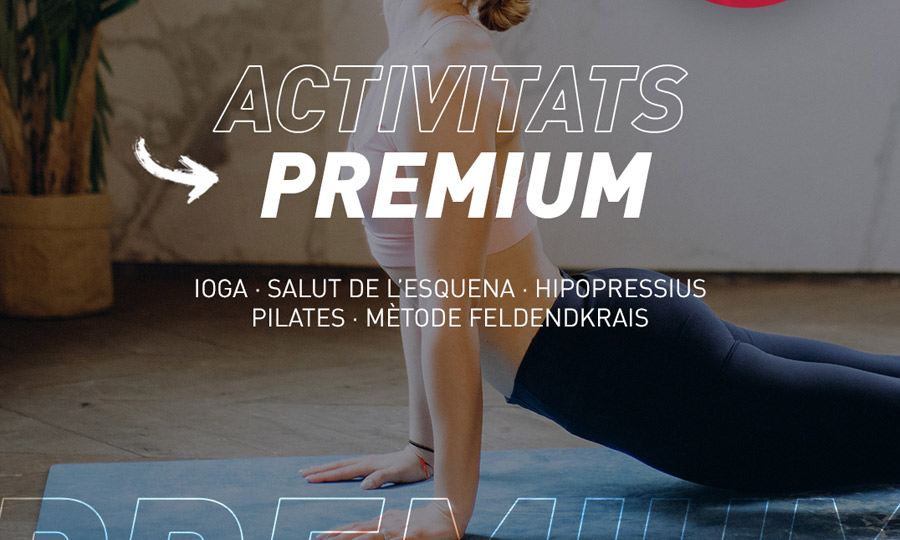 Abonada practicant activitats premium de cos i ment